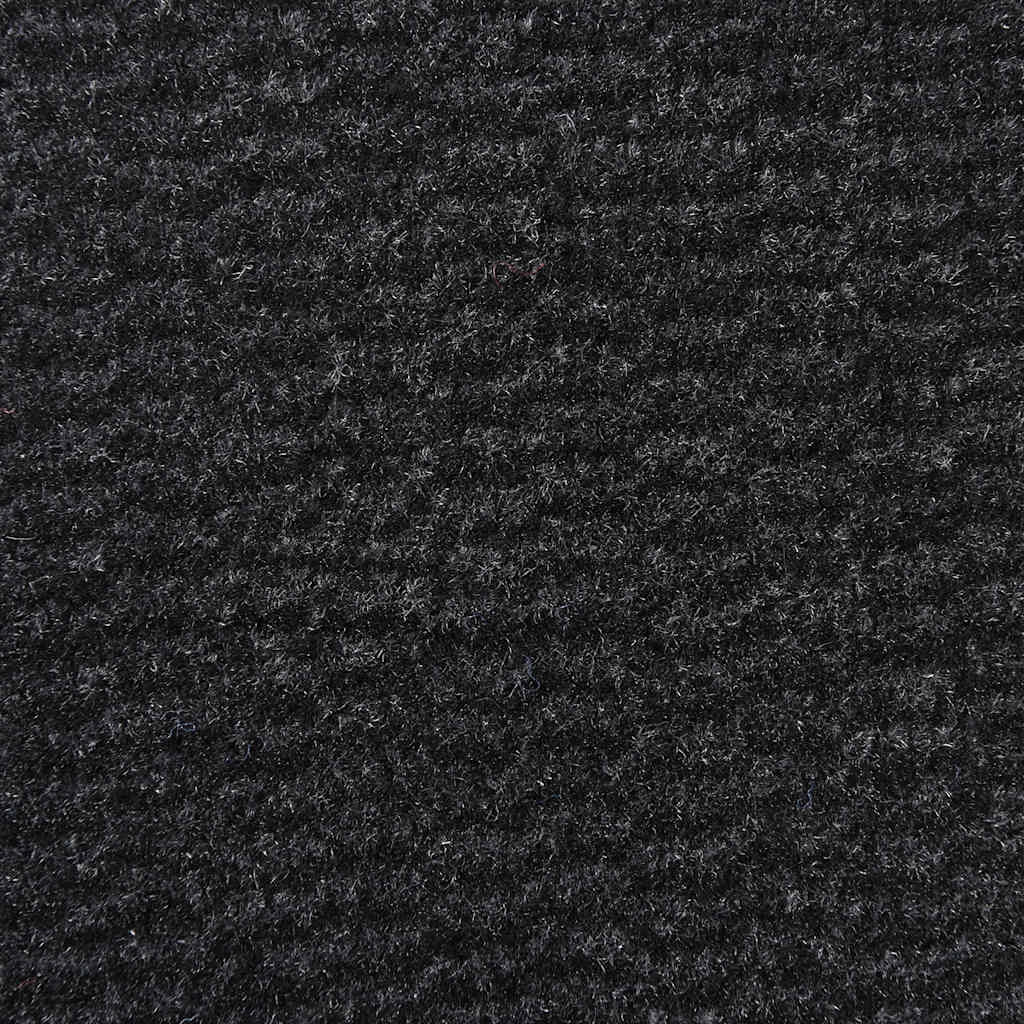 Zerbino antiscivolo nero 60 x 180 cm assorbente per acqua e sporco stile moderno PP nero 02_0058107