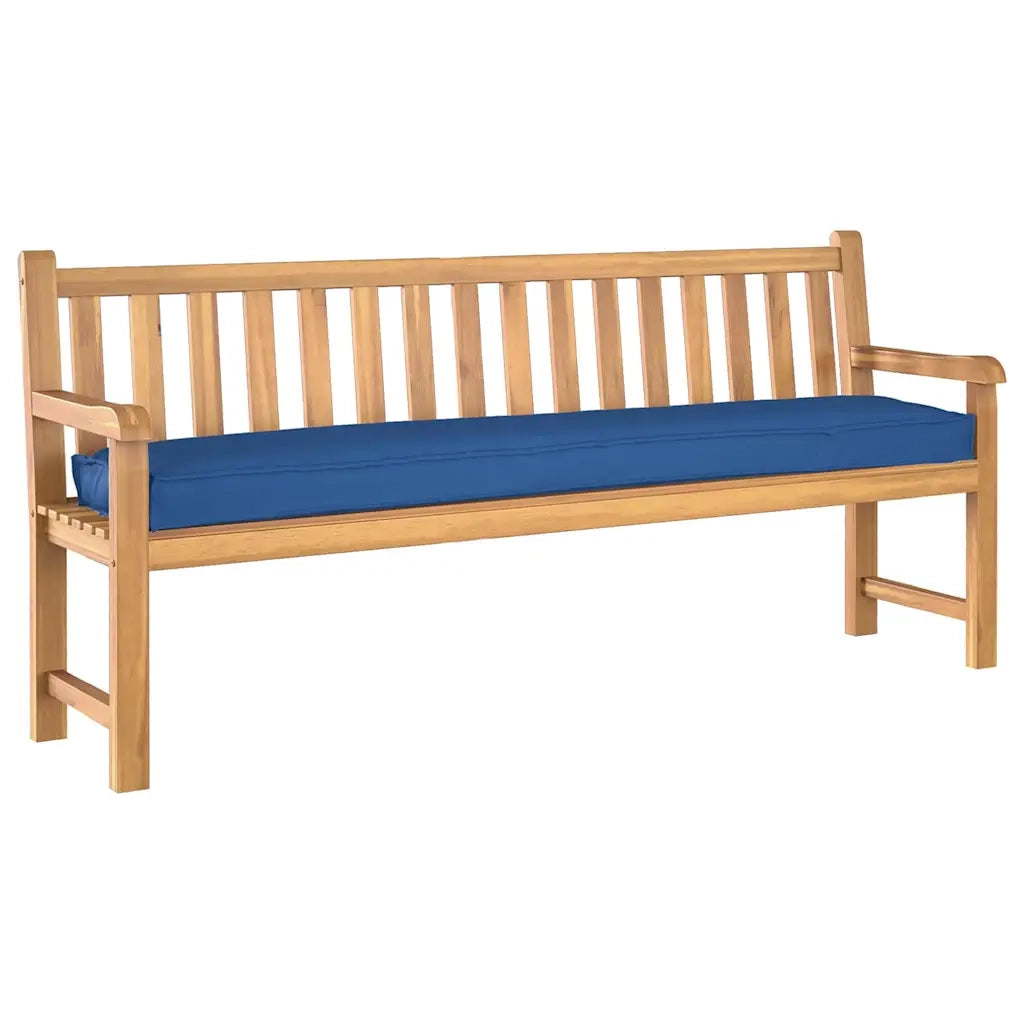 Cuscino per pallet Blu Reale 200 x 40 x 8 cm Tessuto Oxford 42001685