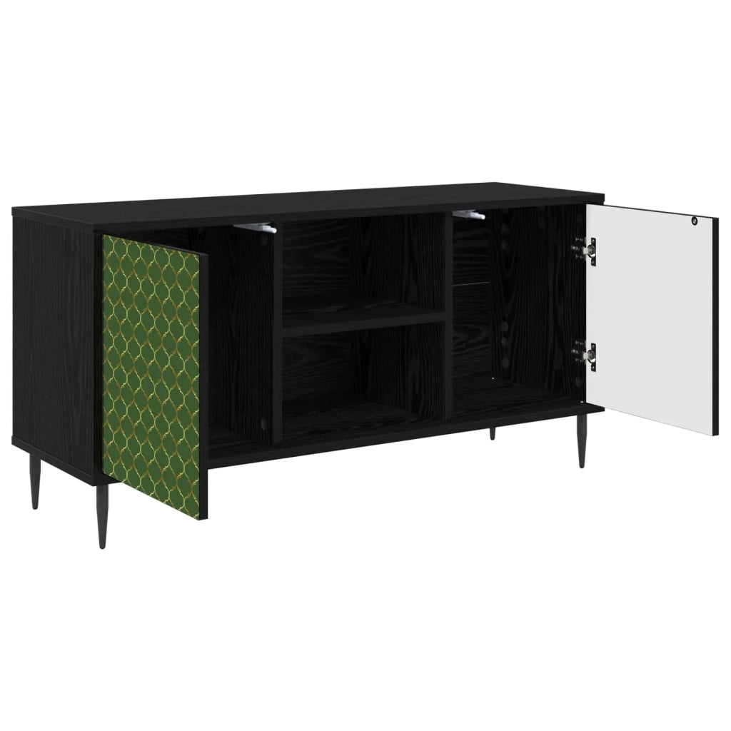 Mobile TV GELEEN 102 x 33 x 51 cm Rovere Nero 8007051