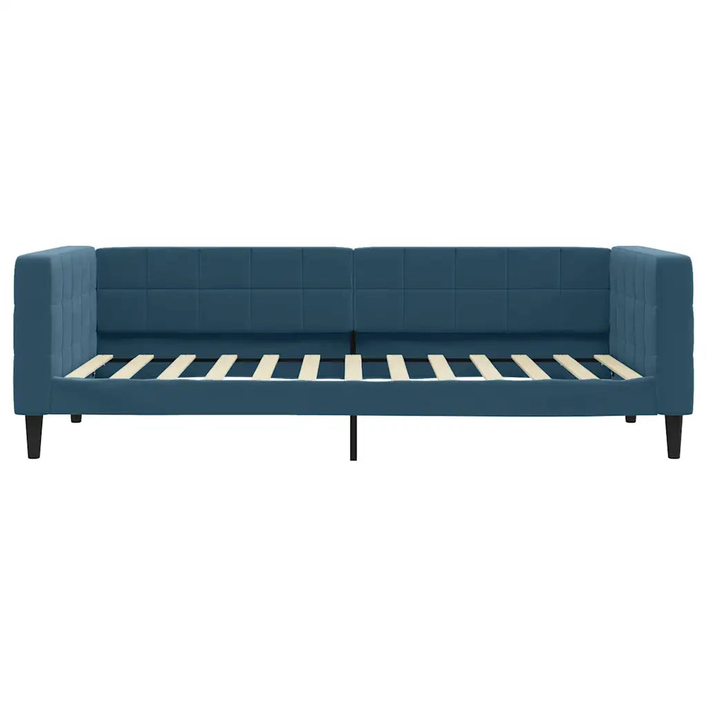 Letto da Giorno Blu 90x200 cm in Velluto 354007