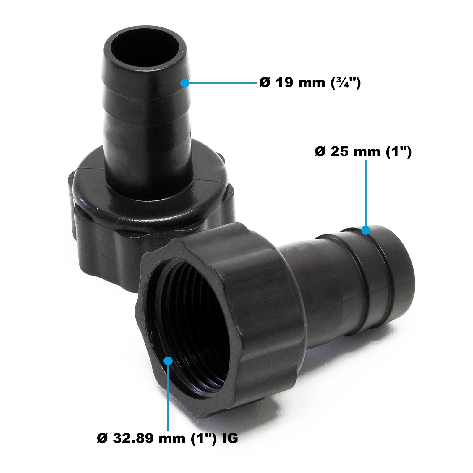 HJ-5000 ECO Pompa da laghetto 4000l/h 65W per circolazione acqua fontana