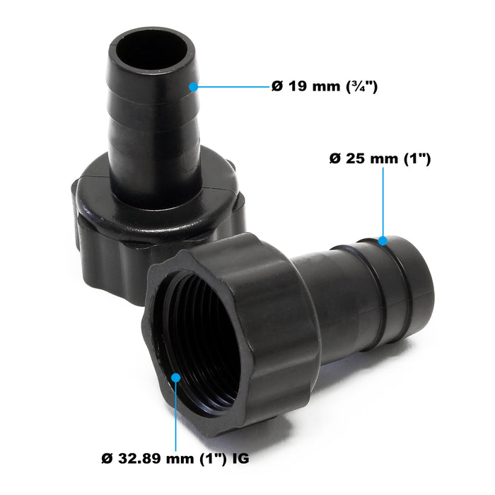 HJ-5000 ECO Pompa da laghetto 4000l/h 65W per circolazione acqua fontana