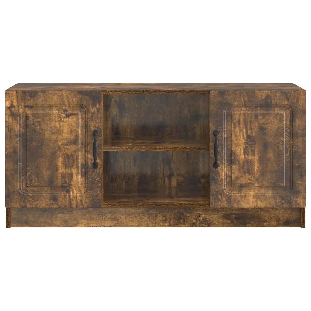 Mobile TV | Armadietto TV | Mobile Porta TV Rovere Fumo 102 x 34,5 x 47 cm Legno ingegnerizzato