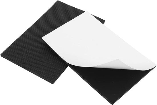 Pads Antislip per Pavimento - Alta Qualità - Pieghe di Gomma - Protezione per Mobili - EVA - 2 Pezzi 9,8 cm x 15 cm - Supporti per Mobili
