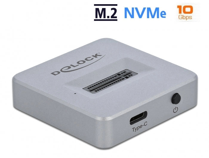 Docking Station per SSD M.2 NVMe PCIe SSD con USB Type-C Femmina