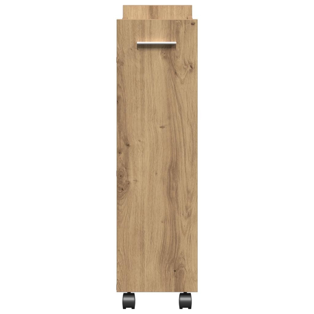 Armadietto in Legno Tecnico Rovere 60x22x79 cm