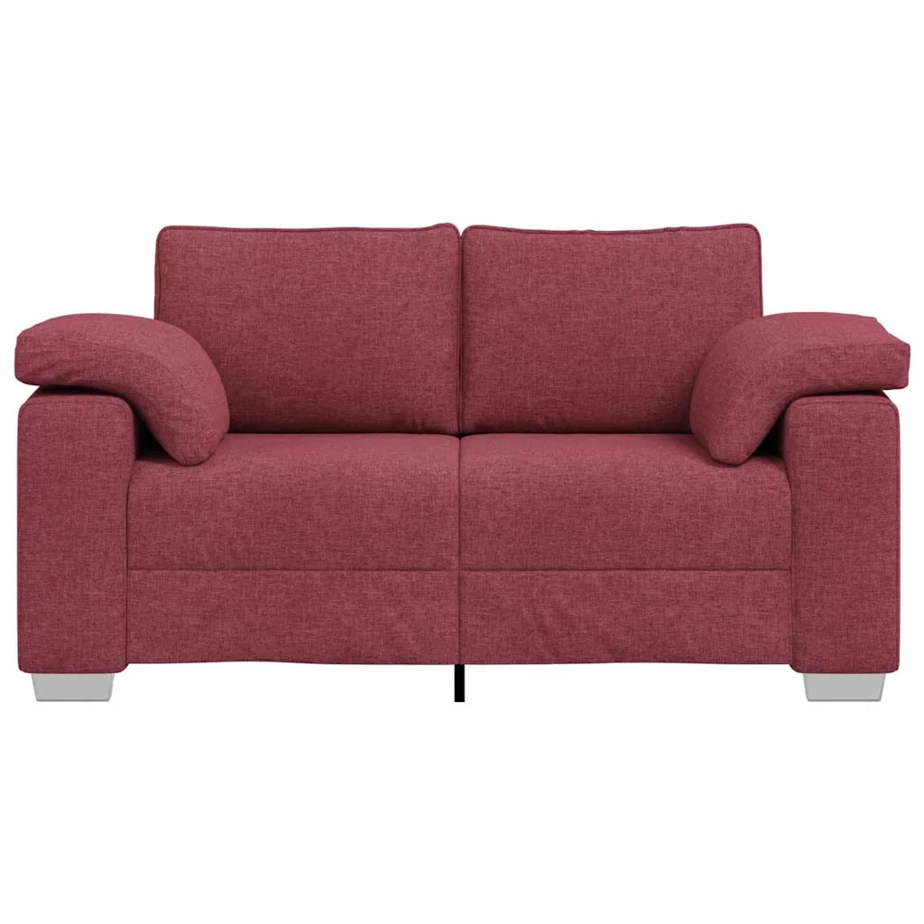 Divano-Sofa-Divanetto Rosso Vino 160 x 77 x 82 cm Tessuto