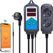 Termostato Digitale Wi-Fi - Regolazione della Temperatura - App Control - Timer Ciclo Giorno Notte - Matrice di Riscaldamento per Terrari (solo per applicazioni di riscaldamento)