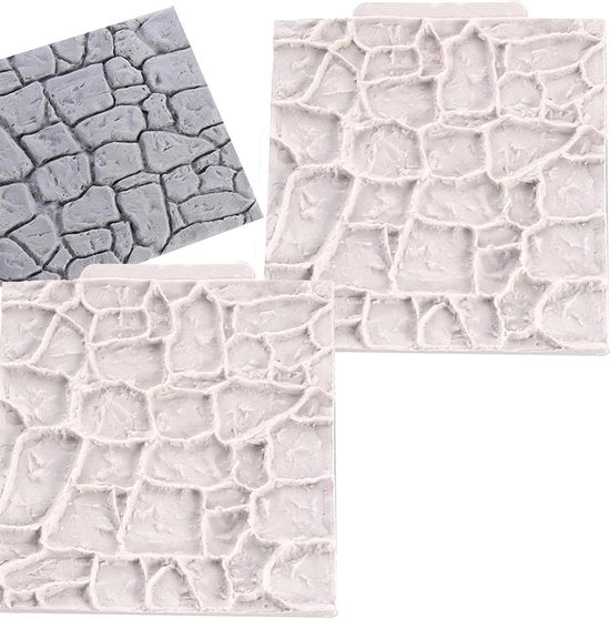 Kit di stampi per fondant per decorare torte - Set di 2