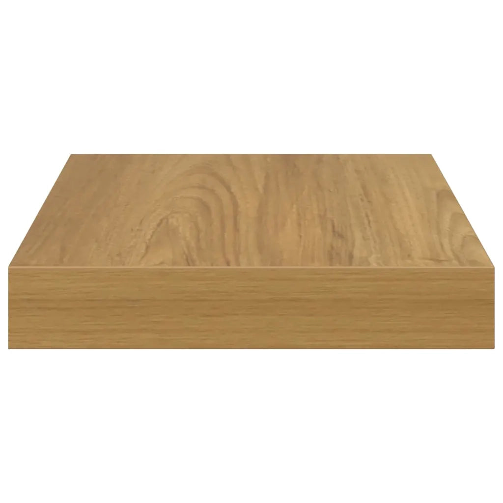 4 pz Scaffale da parete | Ripiano a parete | Mensola a parete Marrone 23 x 23,5 x 4 cm
