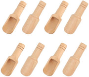 Set di 8 Lepelli in Legno Miniatura per Jampotten 7,5cm