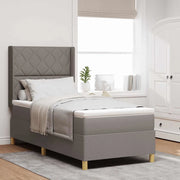 Letto a molle con strisce LED Talpa 100 x 200 cm Tessuto 3343746
