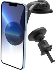 Otturatore magnetico per auto 3 in 1 - Per cruscotto, ventilatore e parabrezza