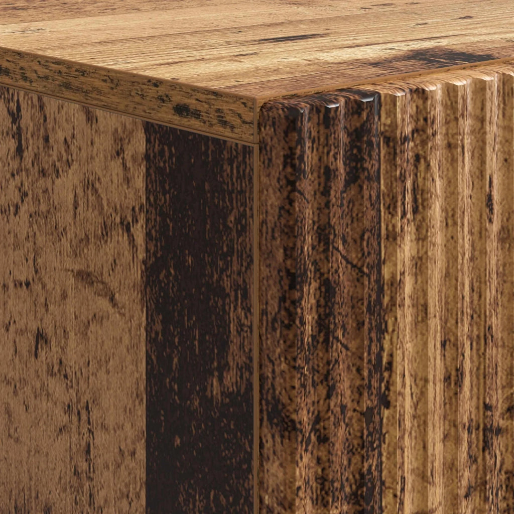 Mobiletto da Bagno ARNHEM Legno antico 59,5 x 31 x 80 cm 896623