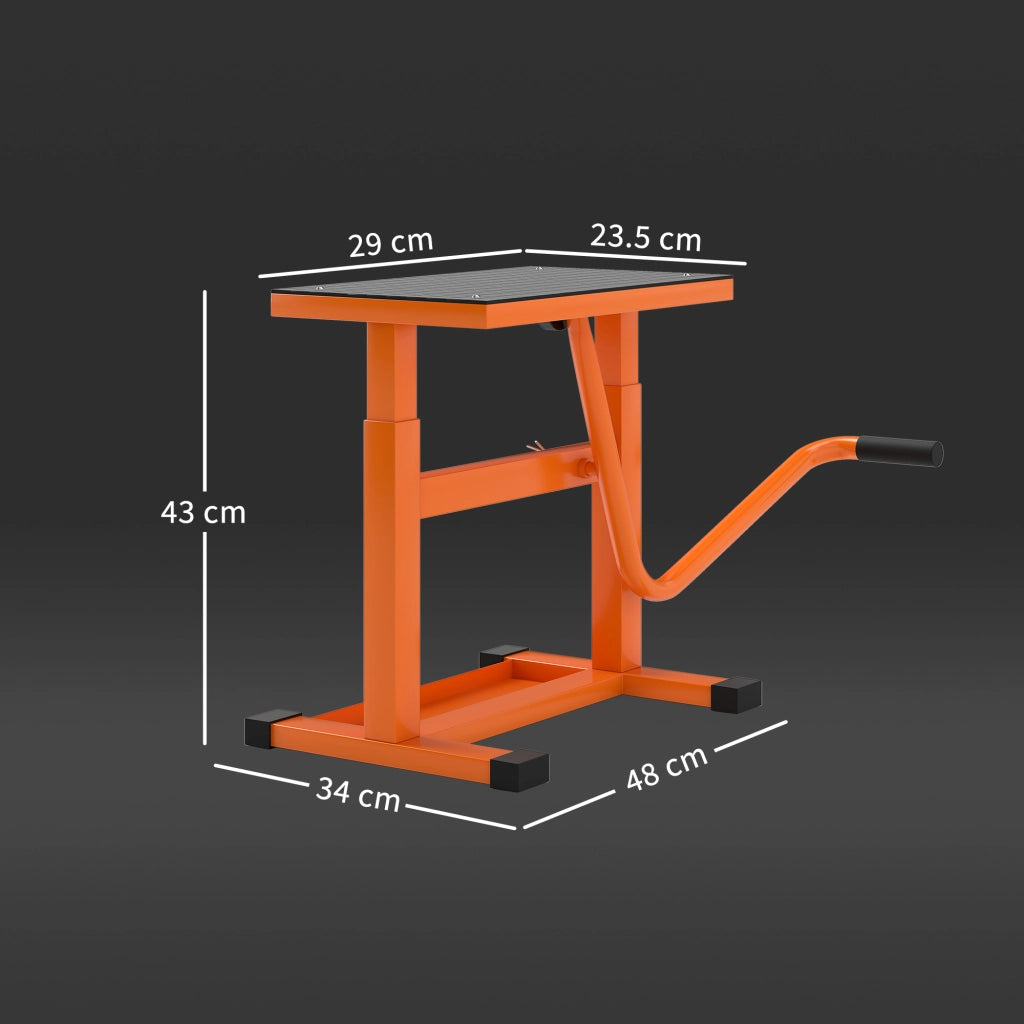 Cavalletto Alzamoto ¨C Zephmum ¨C 48x34x43 cm, Arancione, Metallo