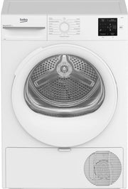Beko BMTR38W Asciugatrice 8kg, Classe D, Linea Estetica NX, motore asincrono, Display digitale, colore Bianco, oblò Bianco