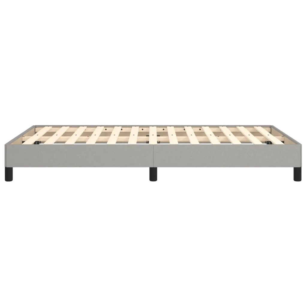Giroletto senza Materasso Grigio Chiaro 120x200 cm Tessuto 346704