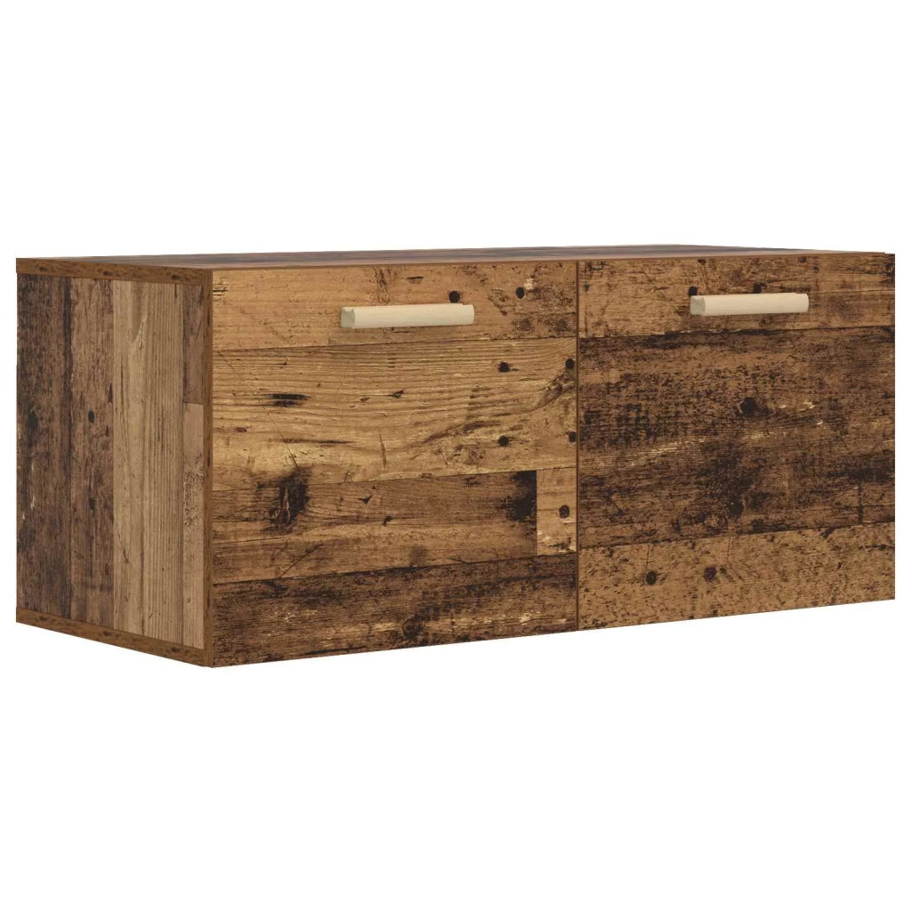Armadietto a muro A parete Legno antico 80 x 36,5 x 35 cm 8009809