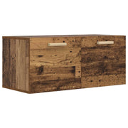 Armadietto a muro A parete Legno antico 80 x 36,5 x 35 cm 8009809