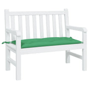 Cuscino per Panca Verde 100x50x7 cm in Tessuto Oxford
