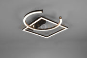 PIVOT PLAFONIERA LED 23,5W 2800lm, 3000K NERA CON SNODO DIMMERABILE L. 54CM