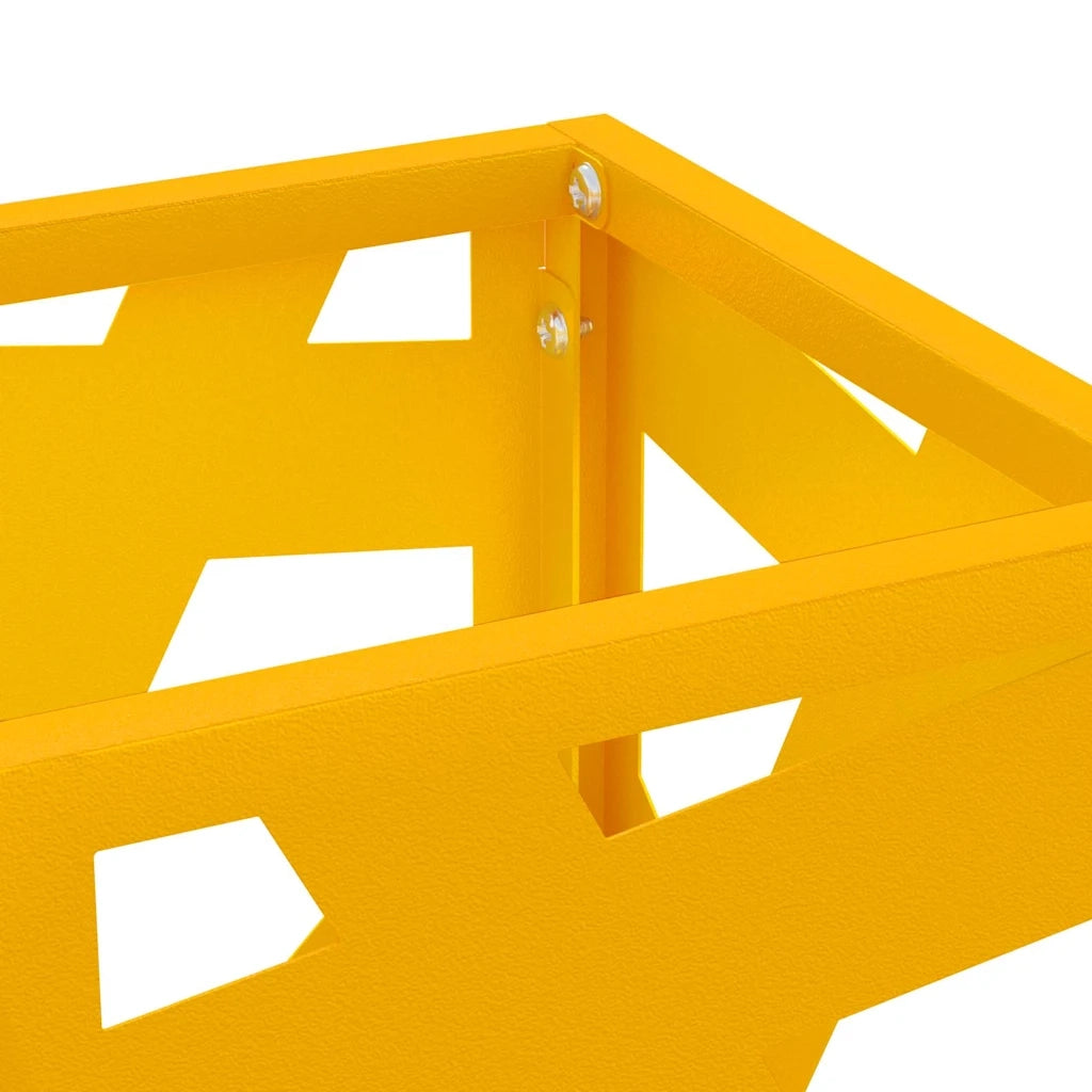 Supporto per Ombrellone Senape 15,5 x 15,5 x 49 cm Metallo 868497