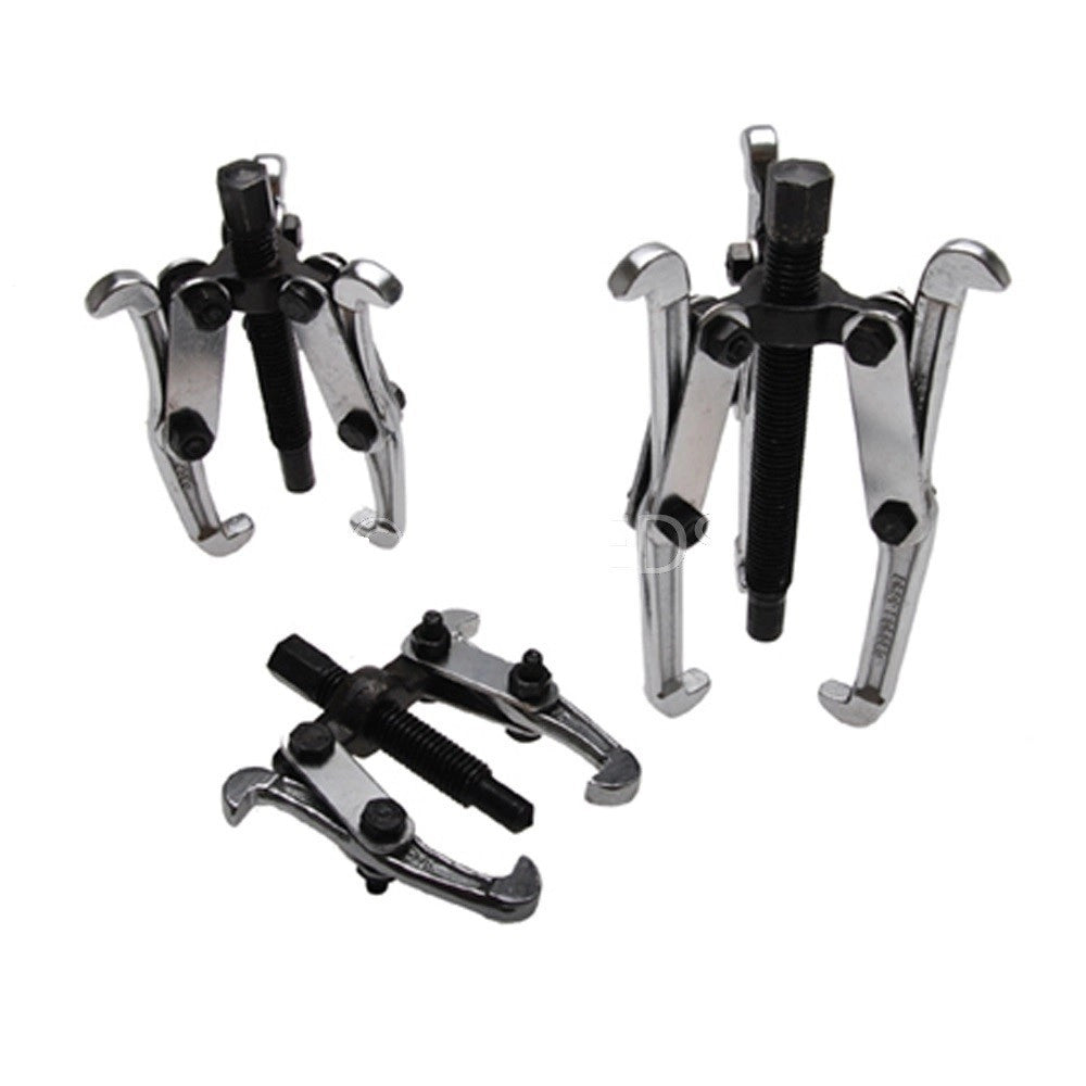 Trade Shop - Kit 3 Estrattori Estrattore Cuscinetti Auto Meccanica 6" 8" 10" 2 Griffe Gambe -