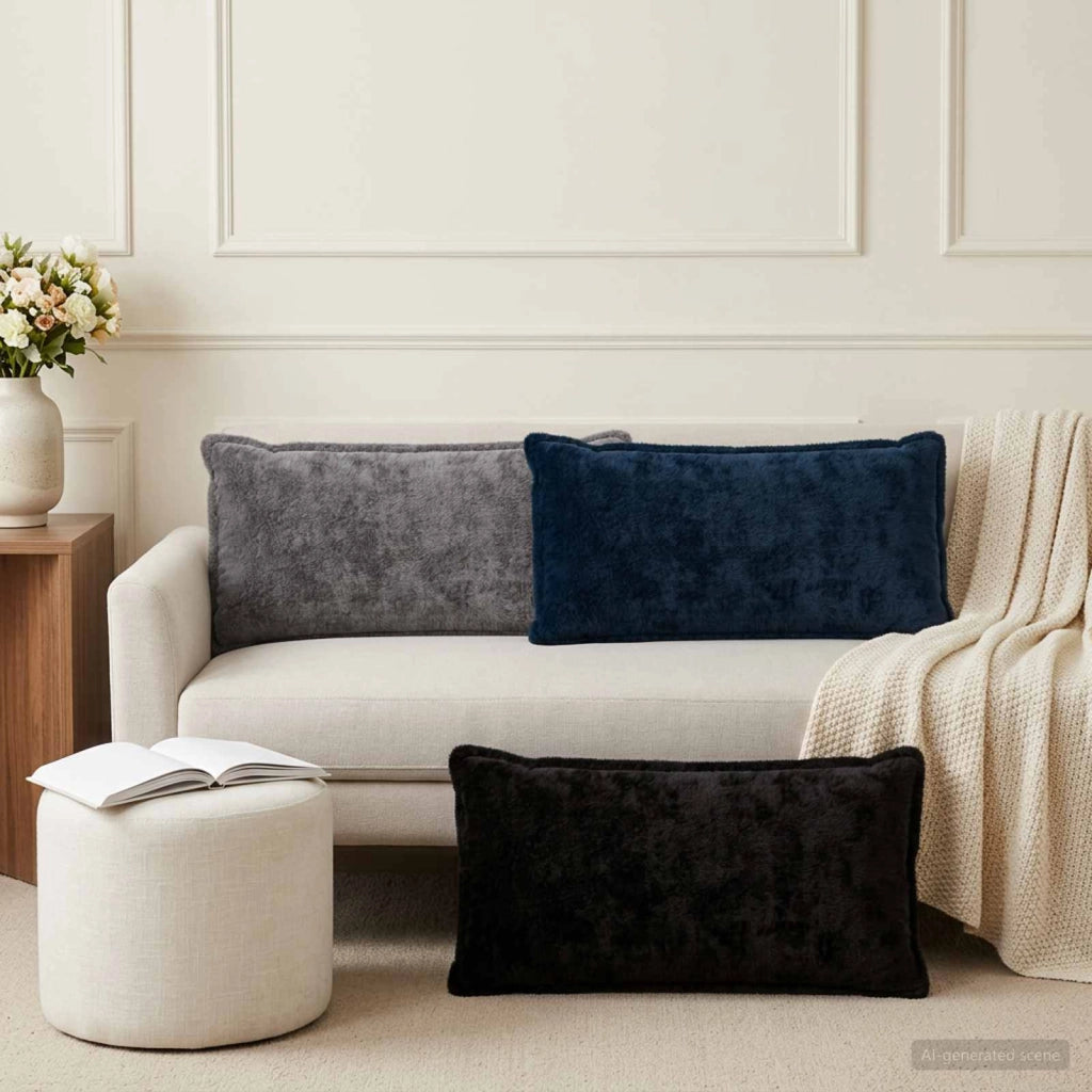 Federa 6 pz HOUTEN Blu navy 40 x 70 cm 918009