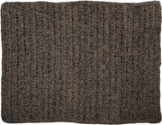 Tappeto di Paglia Marina - Pelo Naturale Nero - Tappeto Raffia - Tessuto Sovraccoprente - 200cm x 300cm x 2cm
