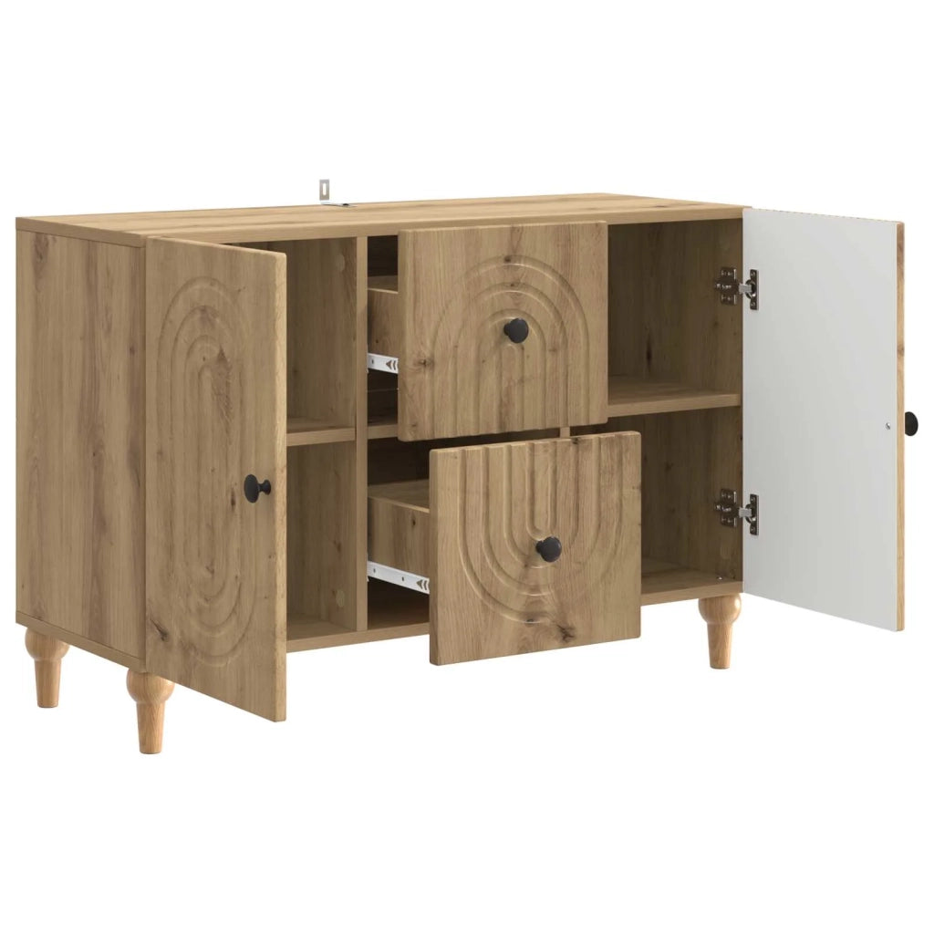 Mobile TV con cassetto Rovere Artigianale 89 x 34,5 x 60 cm 894204