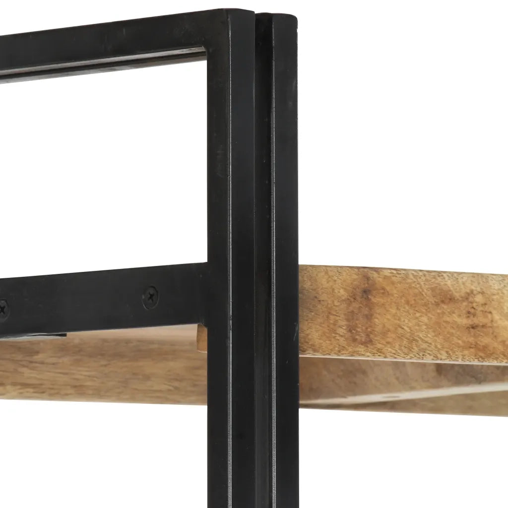 Libreria a 5 Ripiani 60x30x180 cm in Legno Massello di Mango   cod mxl 14420