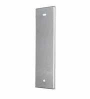 Placca cieca per avvolgitore tapparelle - Placca cieca di colore Nero - Interasse 165mm