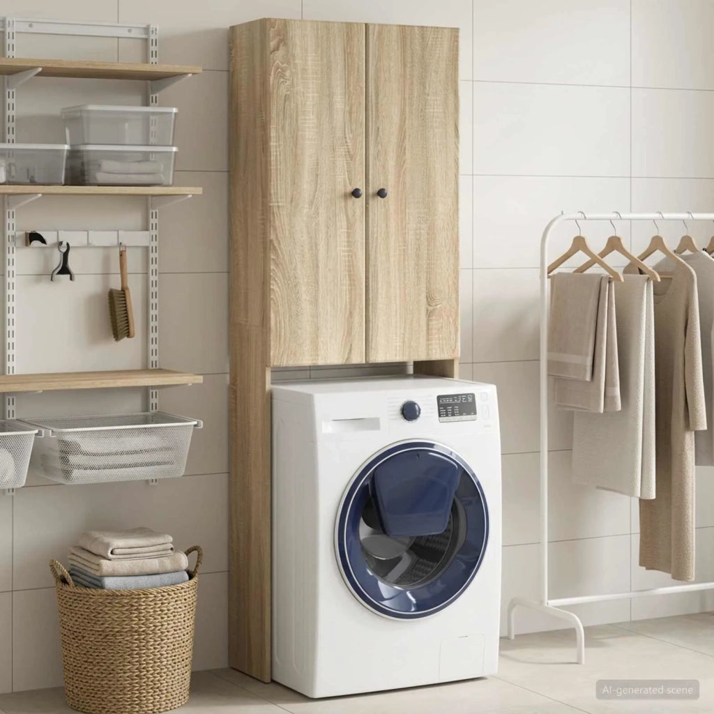 Mobile Bagno BREDA Rovere Sonoma 66 x 25,5 x 190 cm 897577