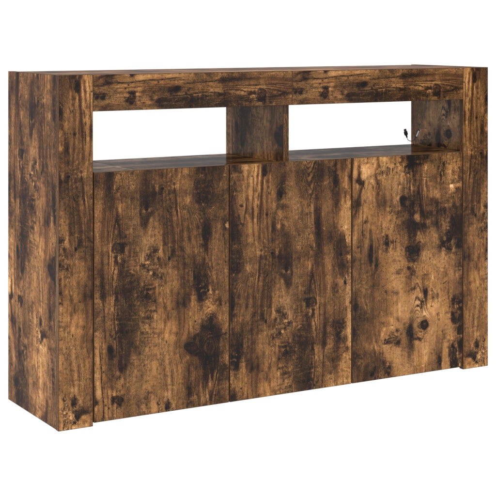 Sideboard Rovere Affumicato Legno Ingegnerizzato 116 x 30 x 75 cm