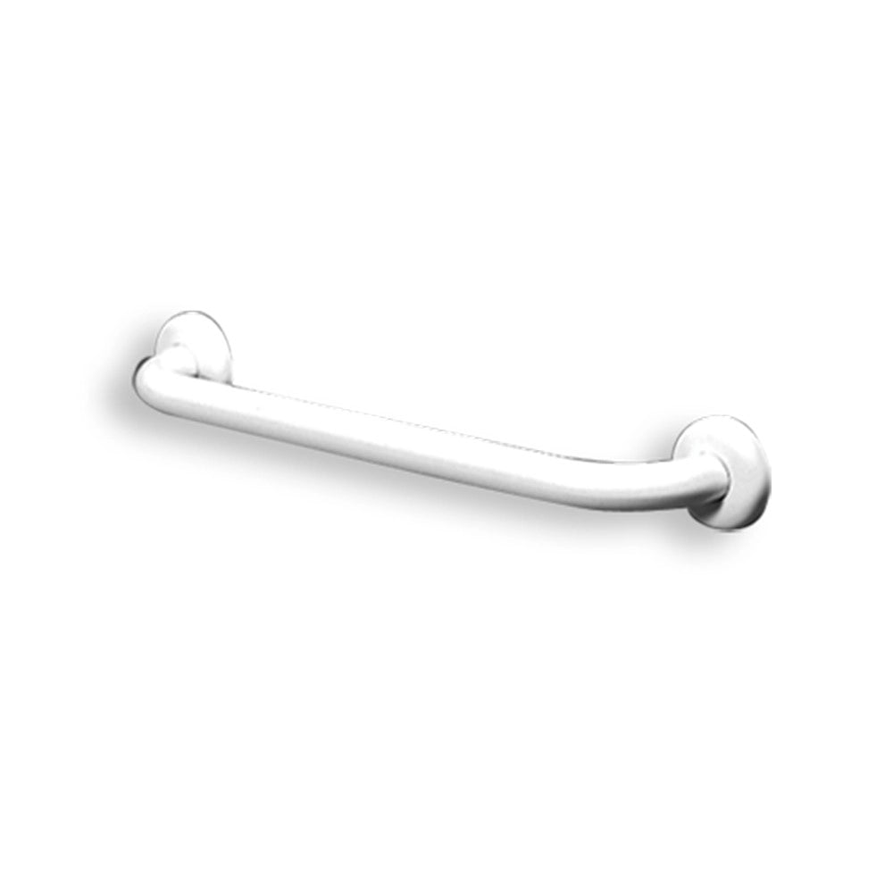 Maniglia cm 50 per disabili inox bianco made in italy