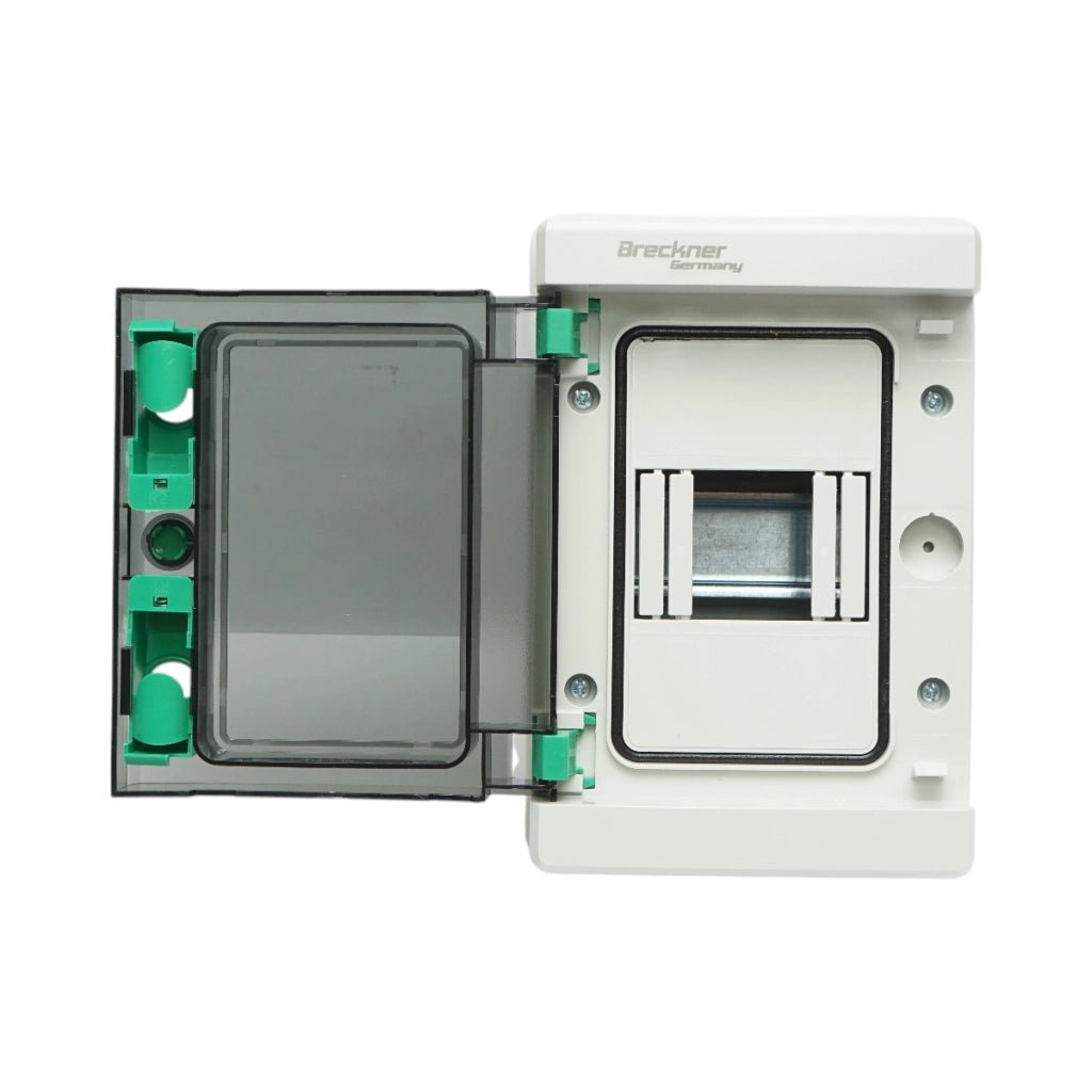 Pannello portafusibili PT applicato 1 fila, 4 moduli IP65 Breckner Germany