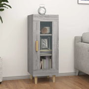Credenza Grigio Sonoma 34,5x34x90 cm in Legno Multistrato 817427