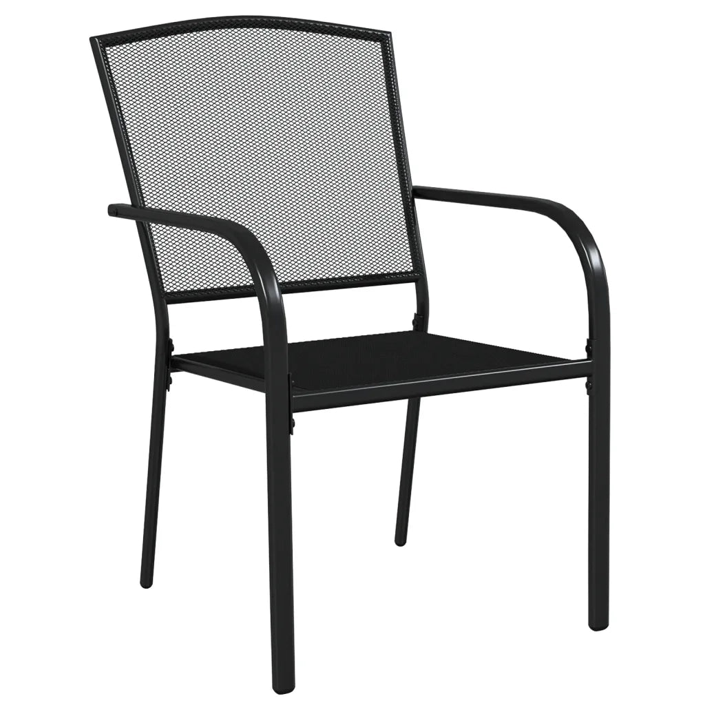 Set da Pranzo da Giardino 3 pz in Acciaio Antracite 3187967