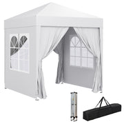 Tonnelle da giardino pieghevole ¨C zephmum ¨C bianco 200x200 cm