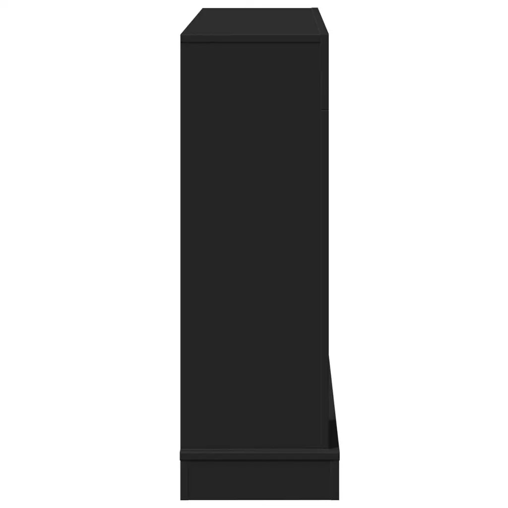 Cornice per Camino Nera 100x30x87,5 cm in Truciolato CFW8227401