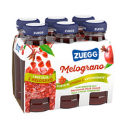 Succo zuegg al melograno confezione da 6 bottiglie di vetro da 125 milliliters
