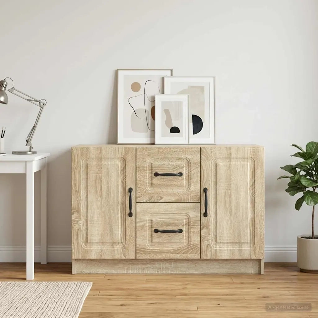 Credenza Rovere Sonoma 89 x 34,5 x 57 cm Legno ingegnerizzato 895807