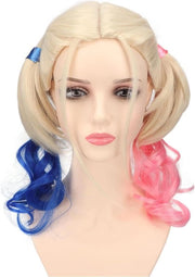 Pruik per Bambina con Doppia Coda di Cavallo - Modellabile - Capelli Finti Lungi e Ricci - Utilizzo per Feste di Costume - Acquista Online
