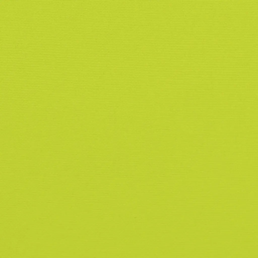 Cuscino per Pallet Verde Brillante 50x40x12 cm in Tessuto