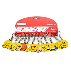SILCA PORTACHIAVI EMOJI CARTELLA 12 PZ- 1,0 confezione