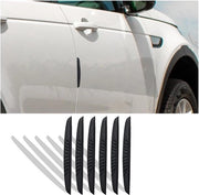 Strisce di protezione per paraurti - Set da 6 - Anticollisione - Resistenti ai graffi - Decorative - Stickers per auto - Specchietti retrovisori -