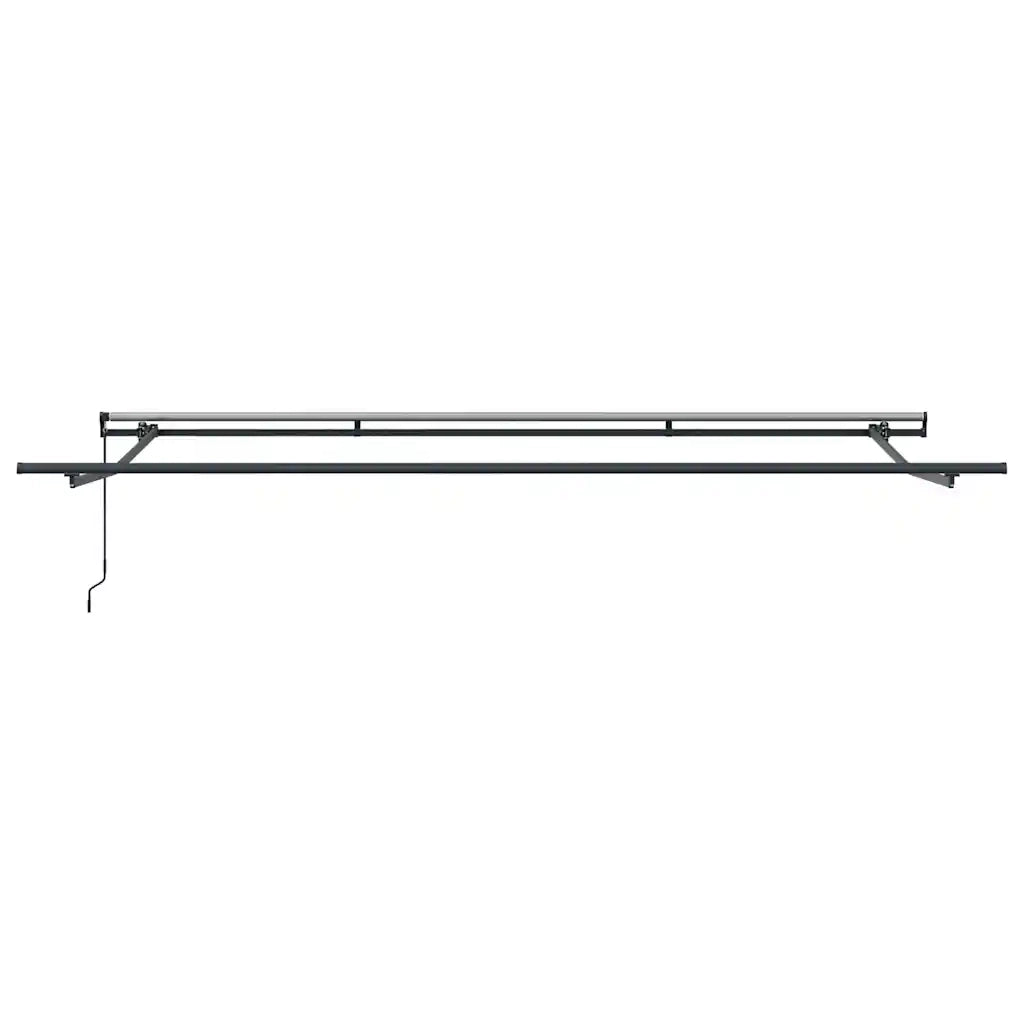 Tenda Sole Retrattile Manuale 400x300 cm Marrone