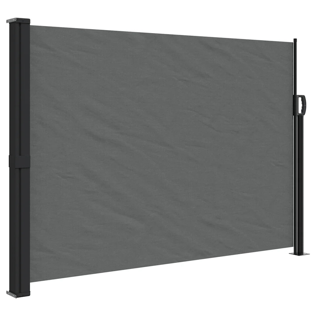Tenda da sole laterale retrattile antracite 140x600 cm 4004518