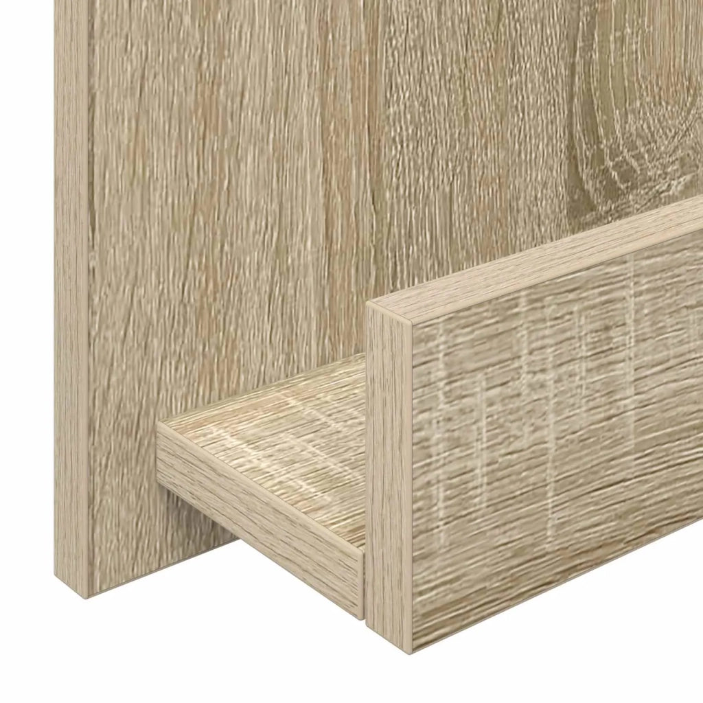 Scaffale per riviste Rovere Sonoma 51 x 11 x 102 cm