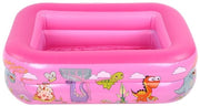 Bagnetto per Bambini Grosso - Piscina Inflabile per Bambini - Progettato per la Sicurezza - PVC - 130x92x50 cm - Spessore Ampliato - Piscina Inflabile